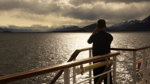 Departing Ushuaia